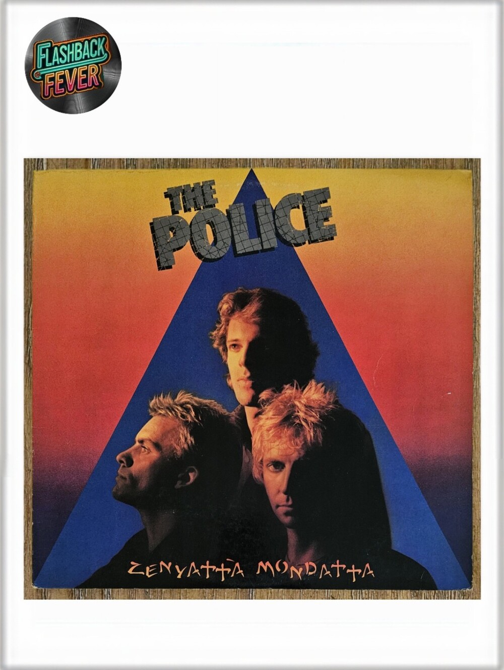 POLICE•Zenyatta Mondatta•1980 US (#SP-4831) Santa Maria Pressing, 'Z' Lable